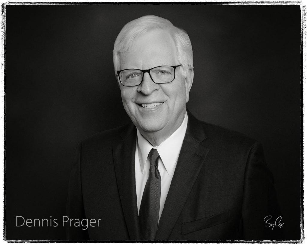 Dennis Prager, portrait by Bry Cox