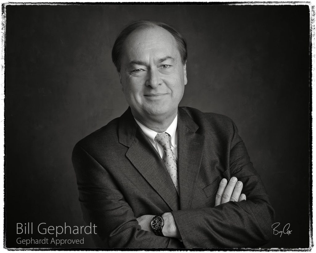 Bill Gephardt, portrait by Bry Cox