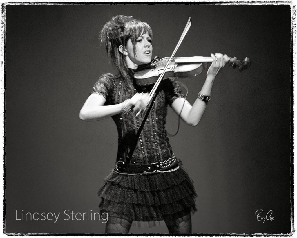 Lindsey Sterling, portrait by Bry Cox