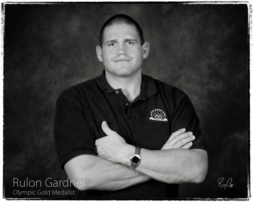 Rulon Gardner, portrait by Bry Cox